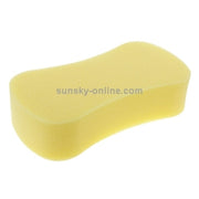 Spugna per pulizia auto gialla da 5 pezzi, con pori piccoli, 5 PCS Small Pores Cleaning Sponge