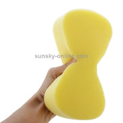 Spugna per pulizia auto gialla da 5 pezzi, con pori piccoli, 5 PCS Small Pores Cleaning Sponge