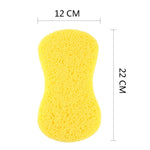 Spugna per pulizia auto gialla da 5 pezzi, con macropori, 5 PCS Macropores Cleaning Sponge