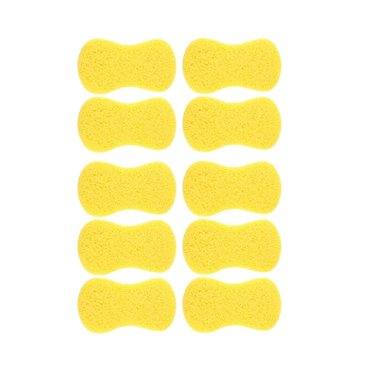 Spugna per pulizia auto gialla da 5 pezzi, con macropori, 5 PCS Macropores Cleaning Sponge