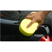 Spugna per pulizia auto gialla da 5 pezzi, con macropori, 5 PCS Macropores Cleaning Sponge