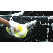 Spugna per pulizia auto gialla da 5 pezzi, con macropori, 5 PCS Macropores Cleaning Sponge