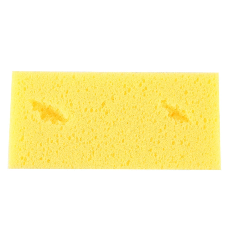Car Care Tampone per pulizia autolavaggio in spugna morbida marrone resistente all'usura (giallo), 5 PCS Wash Cleaning Pad(Yellow)