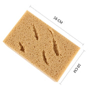 Car Care Tampone per pulizia autolavaggio in spugna morbida marrone resistente all'usura ((cachi), 5 PCS Wash Cleaning Pad((Khaki)