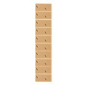 Car Care Tampone per pulizia autolavaggio in spugna morbida marrone resistente all'usura ((cachi), 5 PCS Wash Cleaning Pad((Khaki)