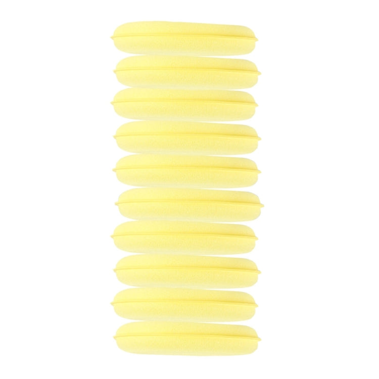 10 pezzi di spugna per pulizia domestica, spugna per auto, spugna per lavaggio auto, dimensioni: 9,6 x 9,6 x 2,5 cm, Sponge Ball