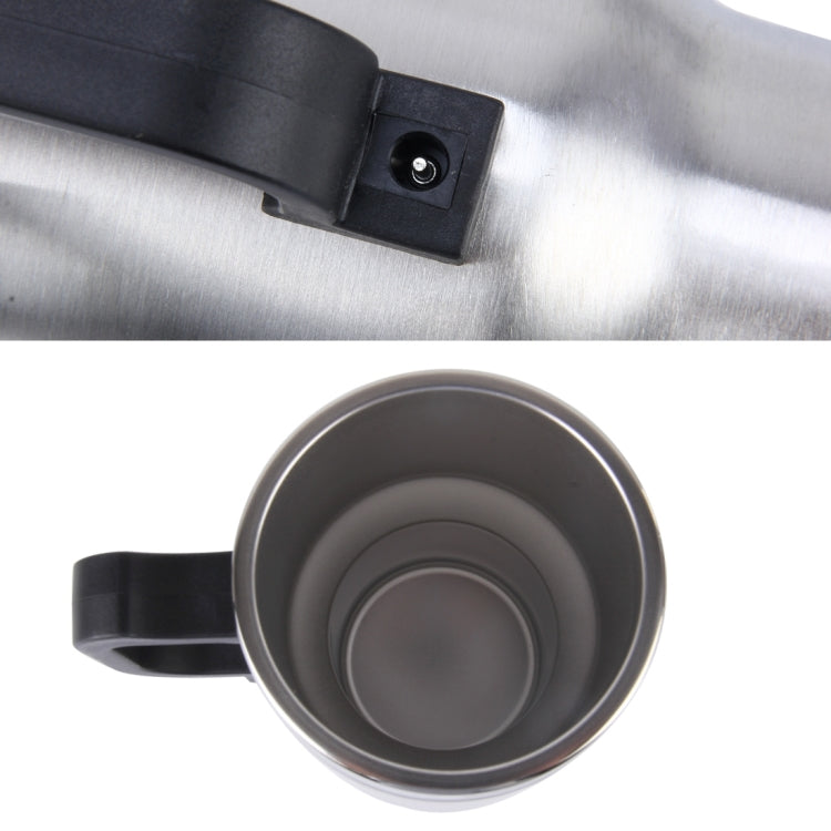 Tazza intelligente elettrica in acciaio inossidabile 12V Bollitore elettrico per auto Tazza riscaldata Tazza da caffè per auto con caricatore Accendisigari Tazza riscaldante Bollitore Bollitore riscaldatore d'acqua isolato sotto vuoto, Smart Mug