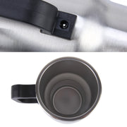 Tazza intelligente elettrica in acciaio inossidabile 12V Bollitore elettrico per auto Tazza riscaldata Tazza da caffè per auto con caricatore Accendisigari Tazza riscaldante Bollitore Bollitore riscaldatore d'acqua isolato sotto vuoto, Smart Mug