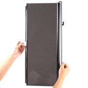 Tenda isolante per auto pieghevole, nera, dimensioni: 125 x 58 cm, 125 x 58cm Foldable Car Insulation Curtain