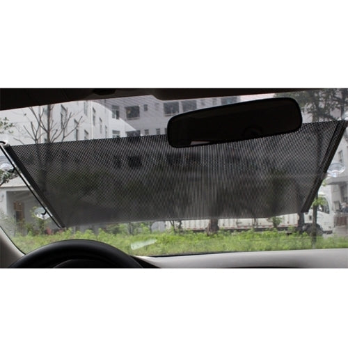 Tenda isolante per auto pieghevole, nera, dimensioni: 125 x 58 cm, 125 x 58cm Foldable Car Insulation Curtain