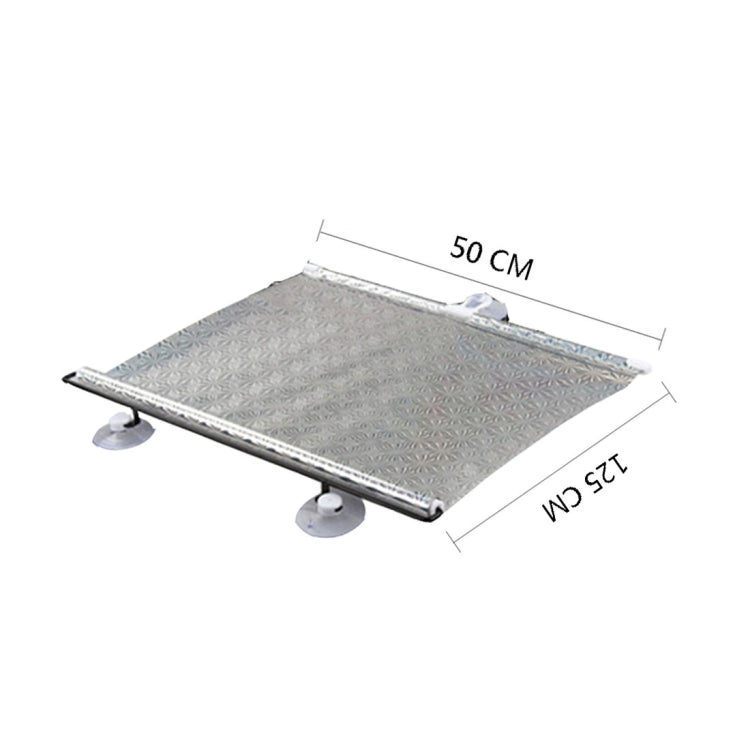 Tenda isolante per auto pieghevole, dimensioni: 125 x 58 cm, 125 x 50cm Foldable Car Insulation Curtain