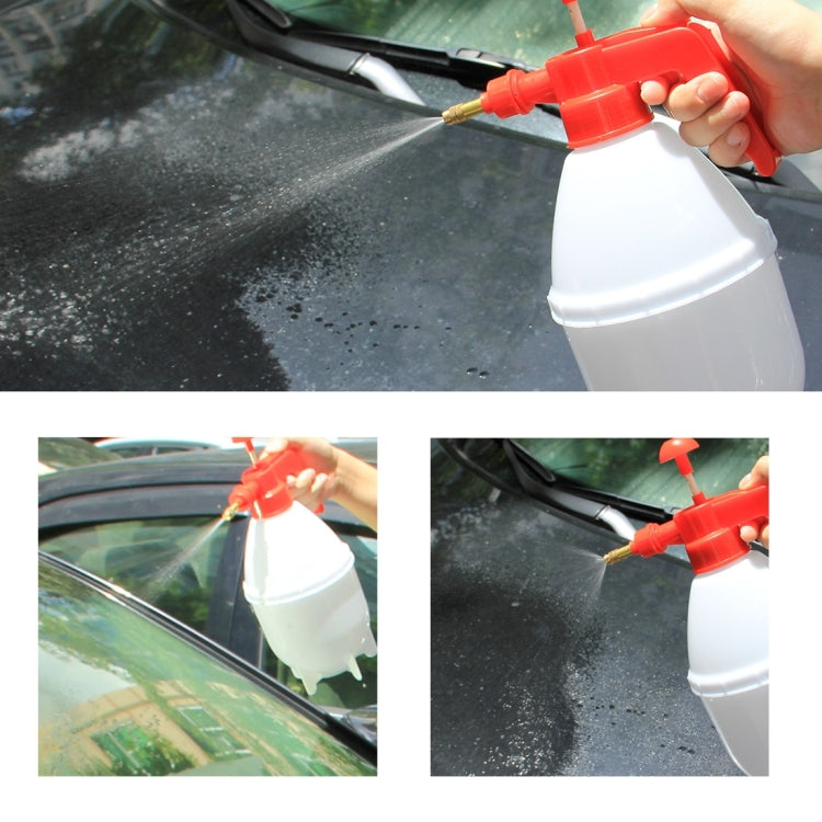 KANEED Bottiglia d'acqua con spruzzatore a pressione con pompa a mano resistente alla corrosione da 1,5 l per il lavaggio di auto e il giardinaggio, Sprayer Water Bottle, UK Stock Sprayer Water Bottle, US Stock Sprayer Water Bottle