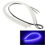 Lampada morbida per luci di marcia diurna per auto da 2 pezzi 12V, luce blu, lunghezza: 30 cm, 30cm