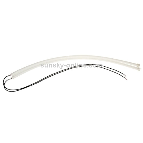 Lampada morbida per luci di marcia diurna per auto da 2 pezzi 12V, luce blu, lunghezza: 30 cm, 30cm
