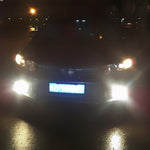 9006 Fendinebbia per auto 50W 500 LM 6000K con 16 lampade CREE, DC 12V-24V, 9006