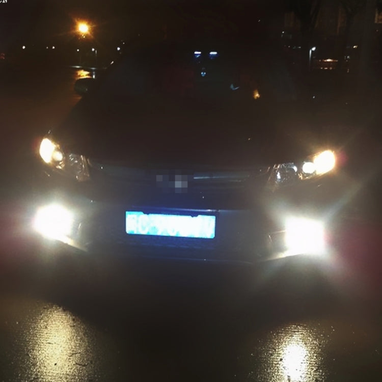 9006 Fendinebbia per auto 50W 500 LM 6000K con 16 lampade CREE, DC 12V-24V, 9006