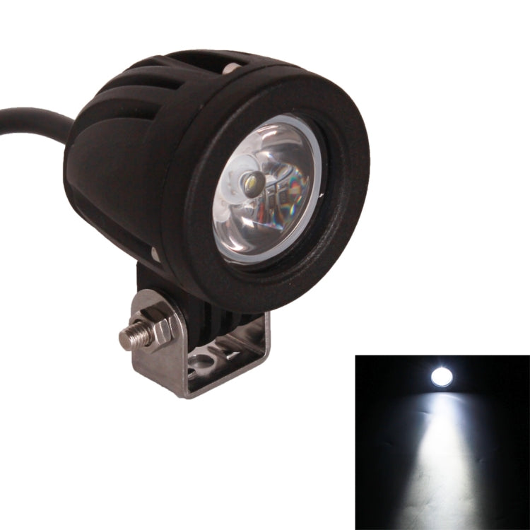 DC 9-32V 10W 1000LM 6500K Impermeabile per veicoli Auto Barche Marine Luci da lavoro esterne Luci di emergenza 30 gradi Spot Light Lampadine per auto a LED con 1 luce LED CREE intensa, Spot Light+10W