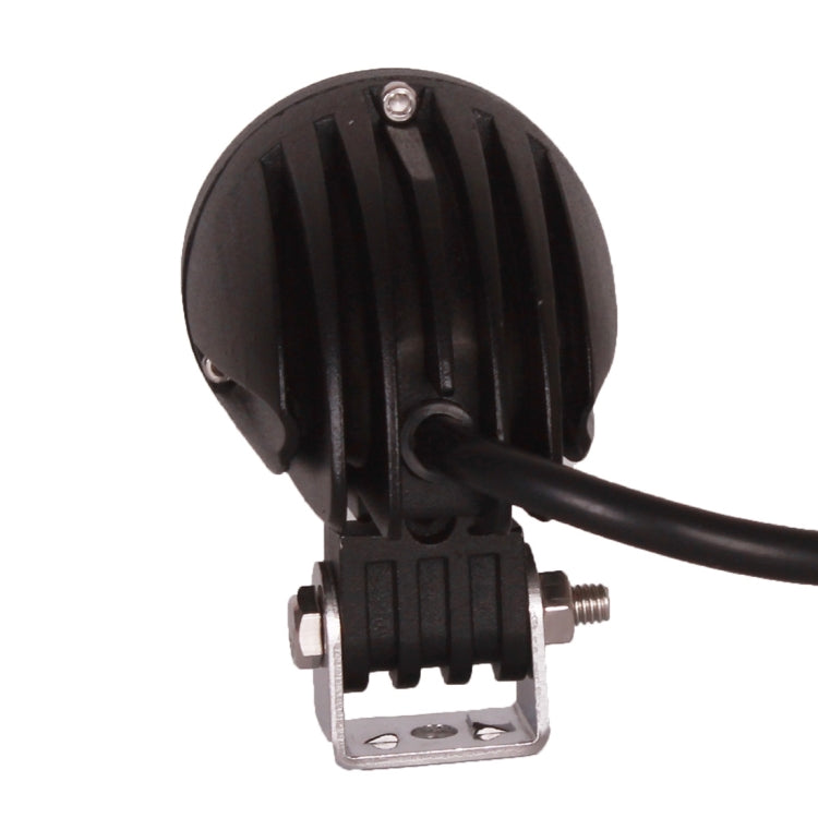 DC 9-32V 10W 1000LM 6500K Impermeabile per veicoli Auto Barche Marine Luci da lavoro esterne Luci di emergenza 30 gradi Spot Light Lampadine per auto a LED con 1 luce LED CREE intensa, Spot Light+10W