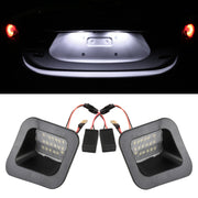 2 PZ DC12V / 2W / 6000K / 120LM Luce targa LED per auto 18 LED SMD-3528 Lampade per Dodge, Luce bianca, For Dodge