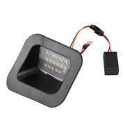 2 PZ DC12V / 2W / 6000K / 120LM Luce targa LED per auto 18 LED SMD-3528 Lampade per Dodge, Luce bianca, For Dodge