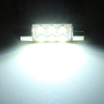 2 PZ 39mm DC12V / 1.5W / 6000K / 110LM 8LED SMD-3030 Lampada da lettura per auto Dome Light, con decodificatore, 39mm