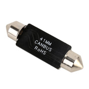2 PZ 41mm DC12V / 1.5W / 6000K / 110LM 10LED SMD-3030 Lampada da lettura per auto Dome Light, con decodificatore, 41mm