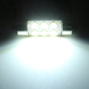 2 PZ 41mm DC12V / 1.5W / 6000K / 110LM 10LED SMD-3030 Lampada da lettura per auto Dome Light, con decodificatore, 41mm