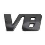 Adesivo decorativo per carrozzeria in metallo V8 Connect Shape, dimensioni: L, V8 Connect Shape, Size : L (Black), V8 Connect Shape, Size : L (Silver)