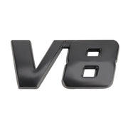 Adesivo decorativo per carrozzeria in metallo V8 Connect Shape, dimensioni: S, V8 Connect Shape, Size : S (Black), V8 Connect Shape, Size : S (Silver)