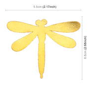 Adesivo decorativo per carrozzeria in metallo a forma di libellula, Dragonfly Shape (Gold), Dragonfly Shape (Silver)