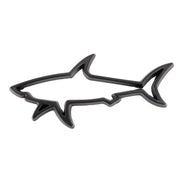 Adesivo decorativo per carrozzeria in metallo a forma di squalo, Shark Shape
