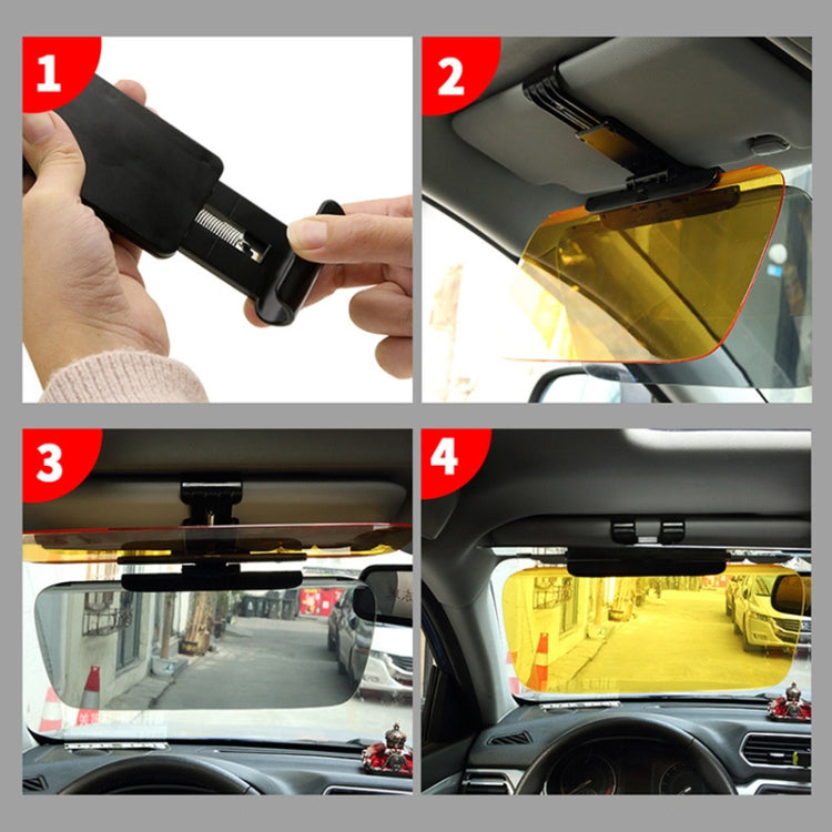 3R-2146 Visiere parasole per specchietti da guida abbaglianti antiriflesso a doppio lato per auto, 3R-2146
