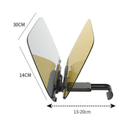3R-2146 Visiere parasole per specchietti da guida abbaglianti antiriflesso a doppio lato per auto, 3R-2146
