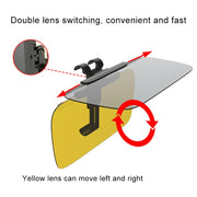 3R-2146 Visiere parasole per specchietti da guida abbaglianti antiriflesso a doppio lato per auto, 3R-2146