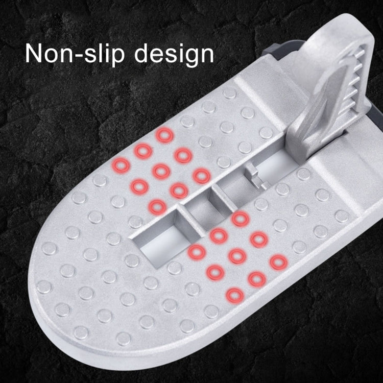 Cuscinetti per pedali multifunzione per davanzale della portiera dell'auto, Pedals Pads (Black), Pedals Pads (Silver)