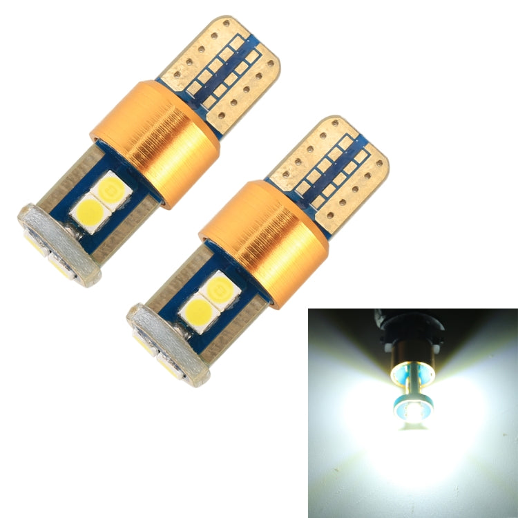 2 PZ T10 / W5W / 168 / 194 DC12V / 1,6W / 6000K / 130LM 6LED SMD-3030 Luce di ingombro per auto, 6LEDs SMD-3030