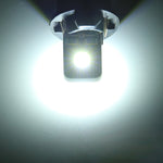 2 PZ T10 / W5W / 168 / 194 DC12V / 1.3W / 6000K / 110LM 2LED SMD-3030 Luce di ingombro per auto, con decodificatore, 2LEDs SMD-3030