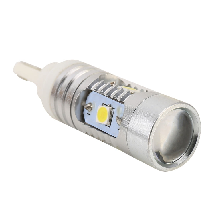 2 PZ T10 / W5W / 168 / 194 DC12V / 4,5 W / 6000 K / 360 LM 6 LED SMD-3030 Luce d'ingombro per auto, con luce dell'obiettivo del proiettore, 6LEDs SMD-3030 , with Projector Lens Light