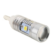 2 PZ T10 / W5W / 168 / 194 DC12V / 4,5 W / 6000 K / 360 LM 6 LED SMD-3030 Luce d'ingombro per auto, con luce dell'obiettivo del proiettore, 6LEDs SMD-3030 , with Projector Lens Light