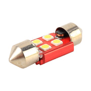 Lampada da lettura per auto 2 PZ 31mm DC12V / 1,6W / 6000K / 130LM 4LED SMD-3030, 31mm