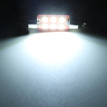 Lampada da lettura per auto 2 PZ 39mm DC12V / 2.2W / 6000K / 130LM 6LED SMD-3030, 39mm