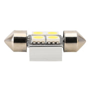 Lampada da lettura per auto 10 PZ 31mm DC12V / 2W / 7000K / 80LM 4LED SMD-5050, 31mm, 4LEDs SMD-5050