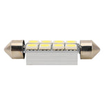 Lampada da lettura per auto 10 pz 41mm DC12V / 2W / 7000K / 80LM 8LED SMD-5050, 41mm, 8LEDs SMD-5050