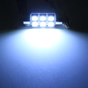 Lampada da lettura per auto 10 pz 41mm DC12V / 2W / 7000K / 80LM 8LED SMD-5050, 41mm, 8LEDs SMD-5050
