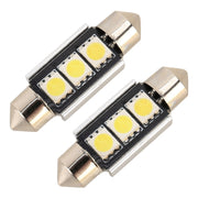 Lampada da lettura per auto 10 pezzi 36 mm DC12V / 1,7 W / 7000 K / 70 LM 3 LED SMD-5050, 36mm, 3LEDs SMD-5050