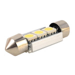 Lampada da lettura per auto 10 pezzi 36 mm DC12V / 1,7 W / 7000 K / 70 LM 3 LED SMD-5050, 36mm, 3LEDs SMD-5050