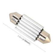 Lampada da lettura per auto 10 PZ 39mm DC12V / 1,7W / 7000K / 70LM 3LED SMD-5050, 39mm, 3LEDs SMD-5050