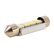 10 PZ 41mm DC12V / 1.7W / 7000K / 70LM 4LED SMD-5050 Lampada da lettura per auto, 41mm, 4LEDs SMD-5050