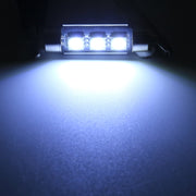 10 PZ 41mm DC12V / 1.7W / 7000K / 70LM 4LED SMD-5050 Lampada da lettura per auto, 41mm, 4LEDs SMD-5050