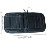 Imbottitura per cuscino riscaldante elettrico per seggiolino auto invernale 12V, Heating Cushion Pad